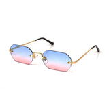Rudiaro Diamond Cut - Blauw Rood | Zonnebril Unisex