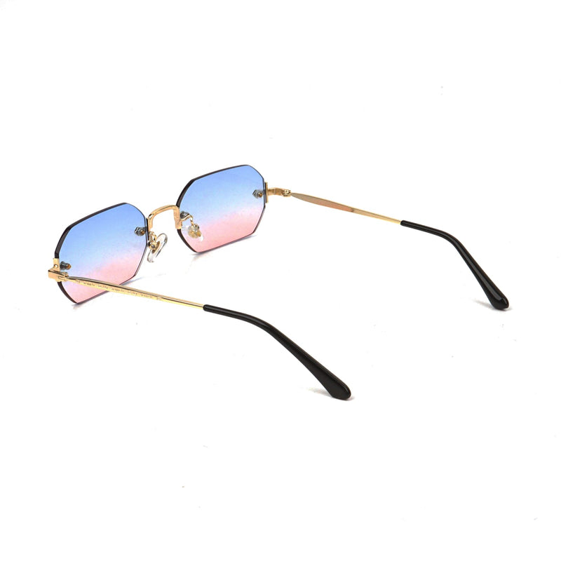 Rudiaro Diamond Cut - Blauw Rood | Zonnebril Unisex