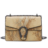 Rudiaro Snake - Beige | Vrouwen Schoudertas