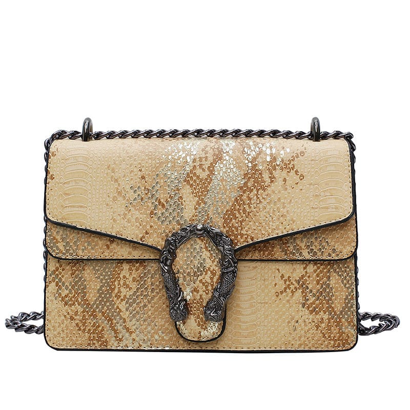 Rudiaro Snake - Beige | Vrouwen Schoudertas